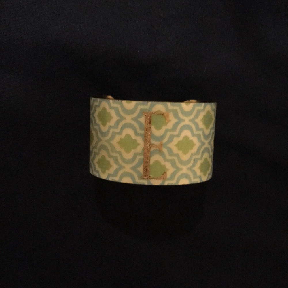 E initial bracelet